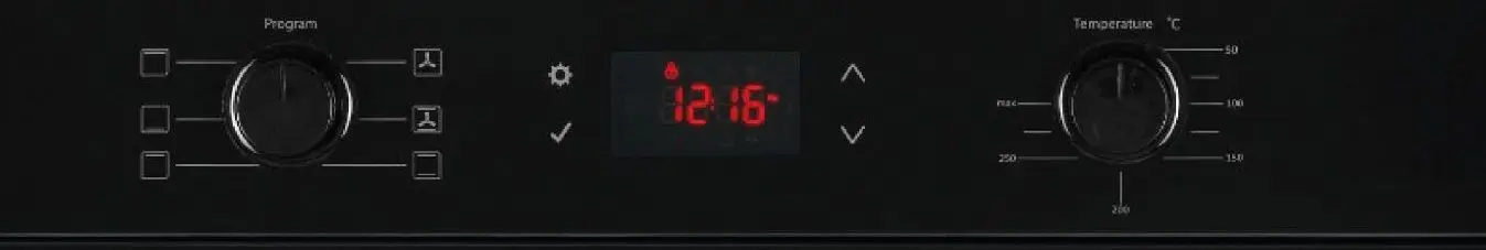 Cuptor electricincorporabil Vesta BOM60DCG/BL (Black)