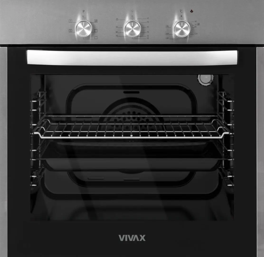 Cuptor electric incorporabil Vivax BO-606FAHTM X (Inox/Black)