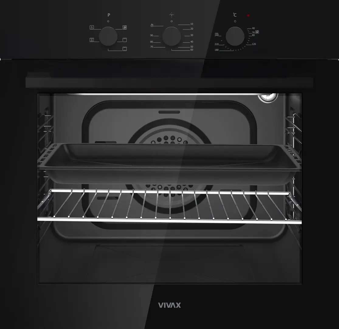 Cuptor electric incorporabil Vivax BO-606FTM G (Black)