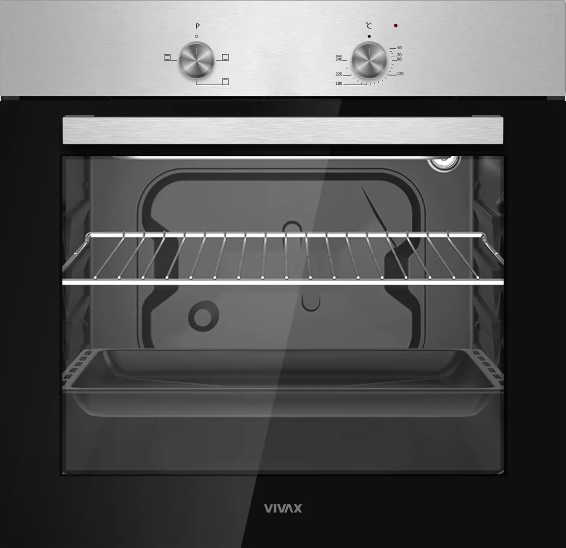 Cuptor electric incorporabil Vivax BO-624MS X (Inox/Black)