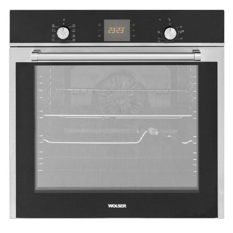 Встраиваемая электрическая духовка Wolser WL-TR09 DB IX (Black/Inox)
