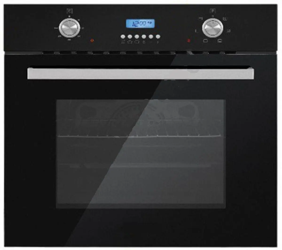 Встраиваемая электрическая духовка Zanetti ZCE 624 LCD (Black Glass)