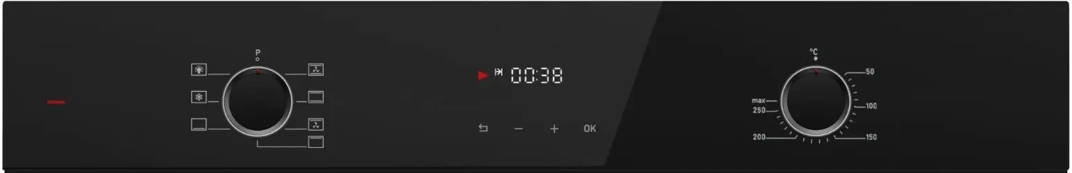 Встраиваемый электрический духовой шкаф Zanetti ZCE 644 (Black) - 2