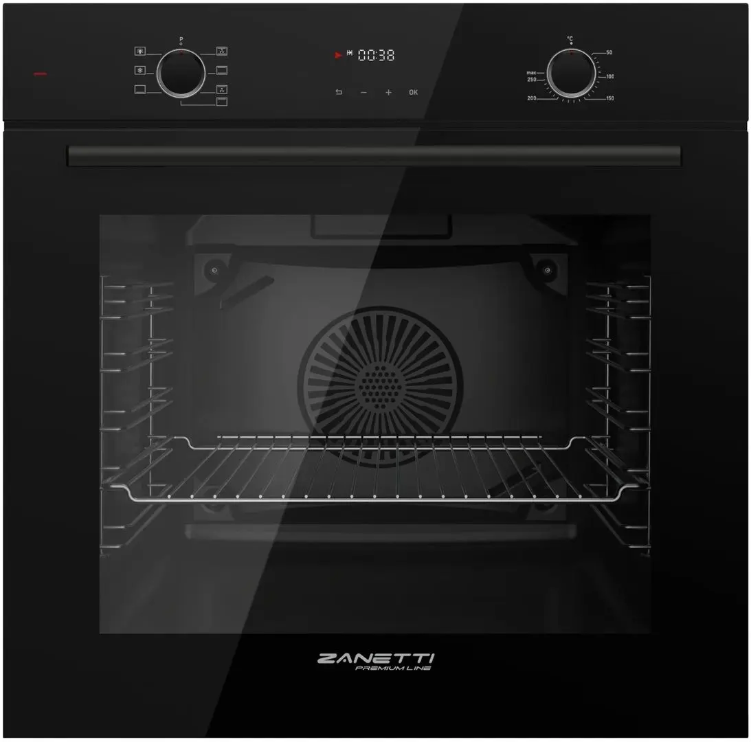 Встраиваемый электрический духовой шкаф Zanetti ZCE 644 (Black)