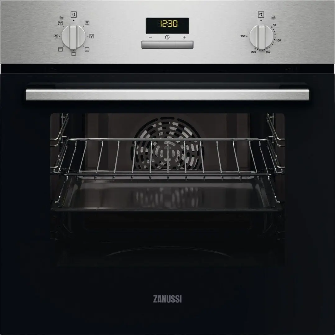 Cuptor electric incorporabil Zanussi ZOCEC2X2 (Black/Inox)