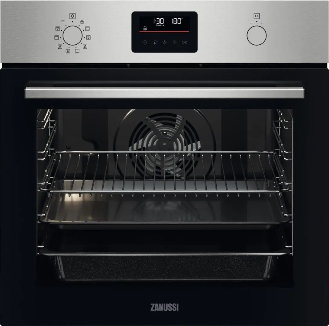 Cuptor electric incorporabil Zanussi ZOPED6XN (Black/Inox)