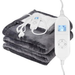 Электроодеяло Bauerkraft H-616 (Grey/White)