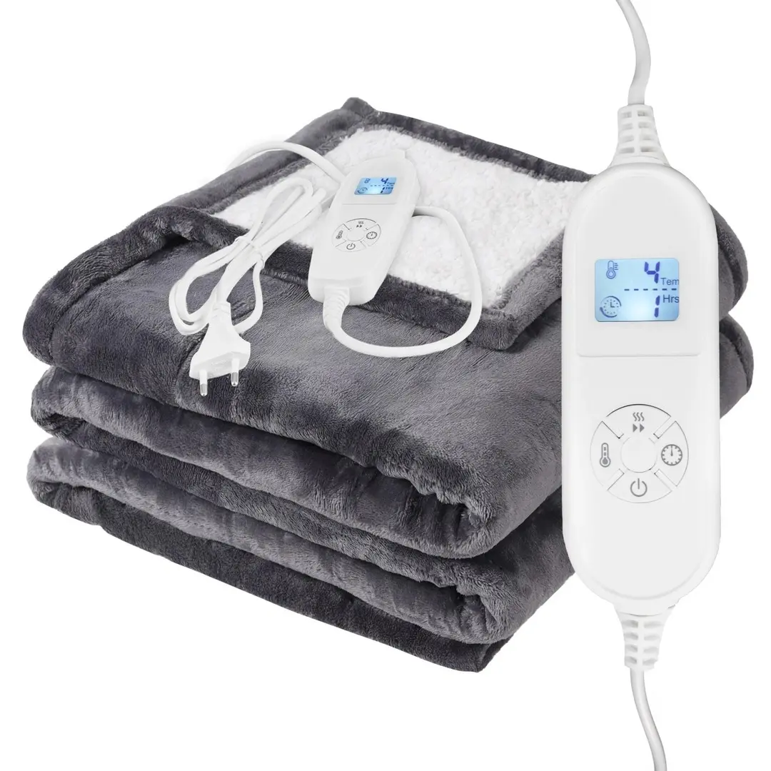 Электроодеяло Bauerkraft H-616 (Grey/White)