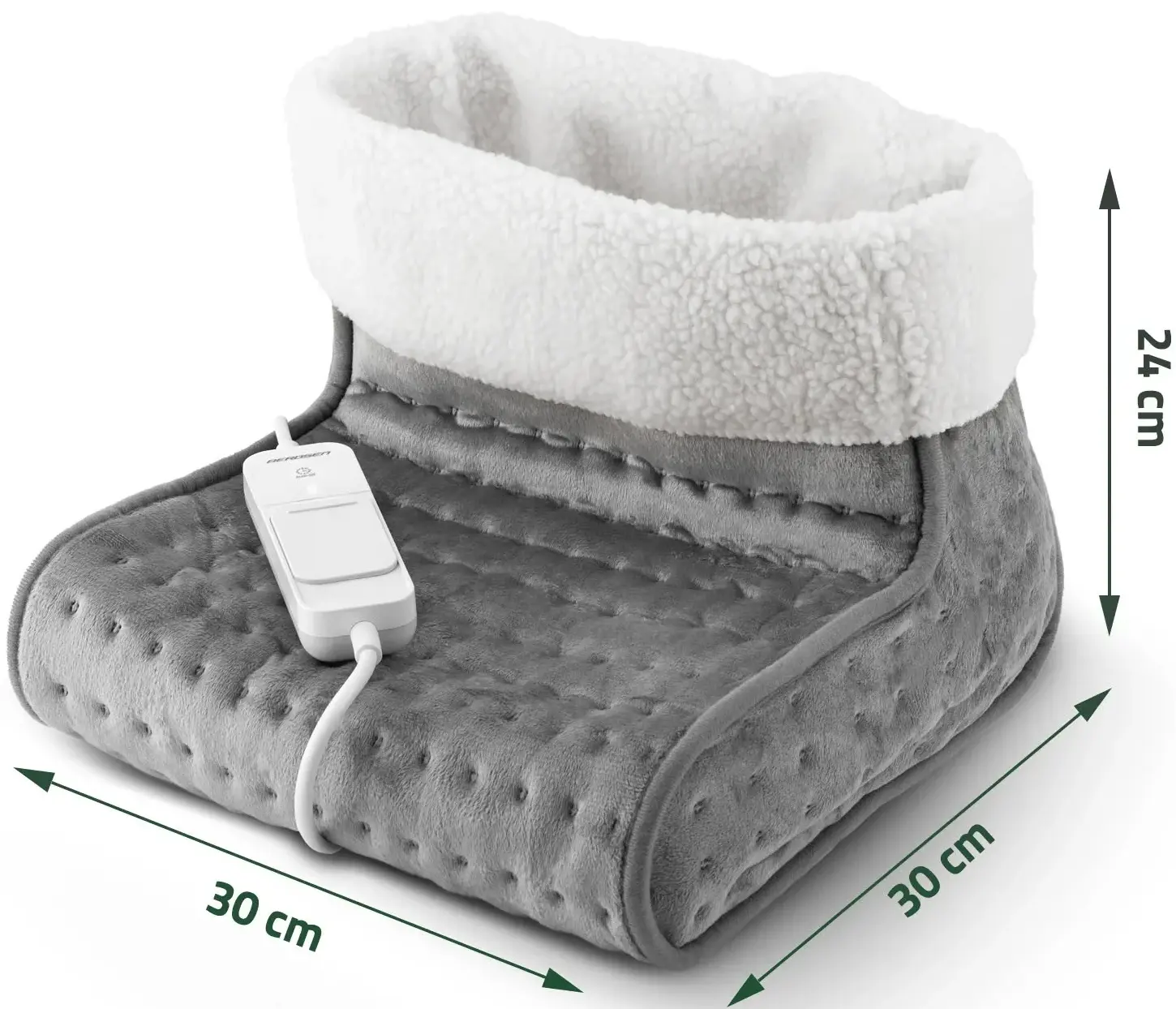 Электрогрелка для ног Berdsen BD-970 397000 (White/Grey) - 3