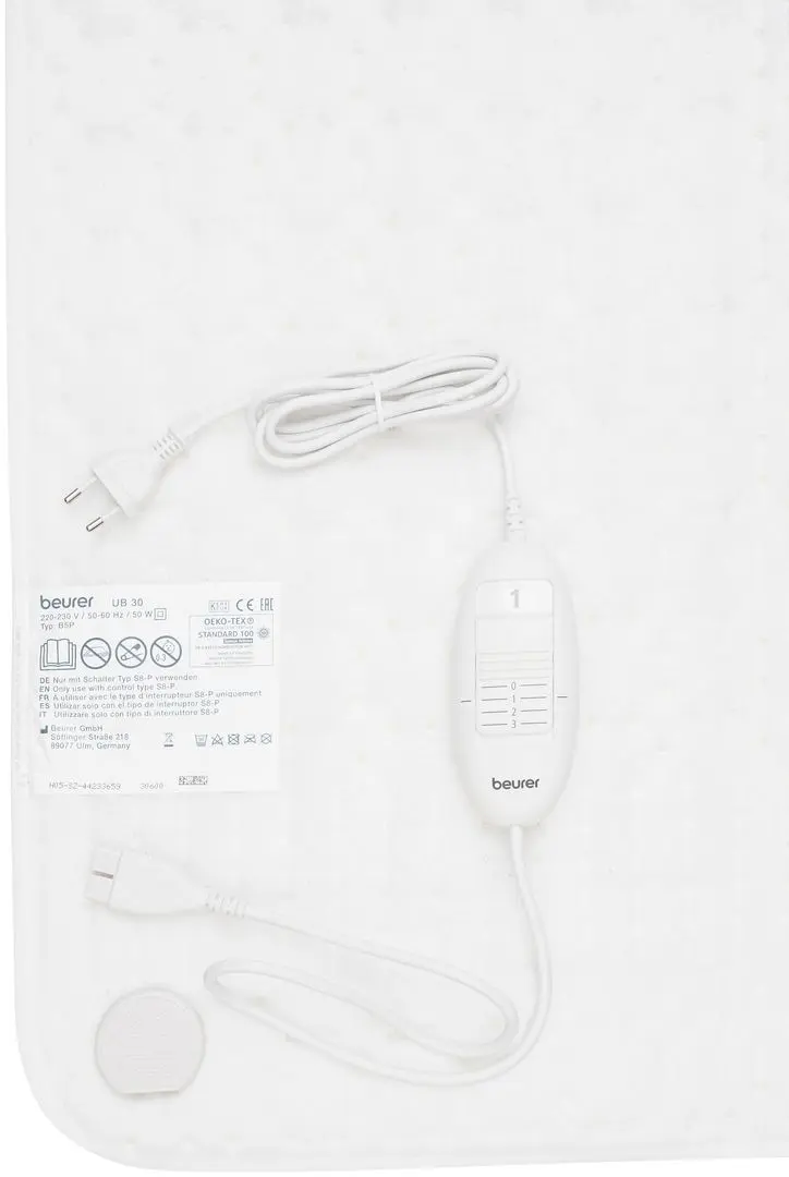 Cearşaf electric Beurer Kompakt UB 30 (White)