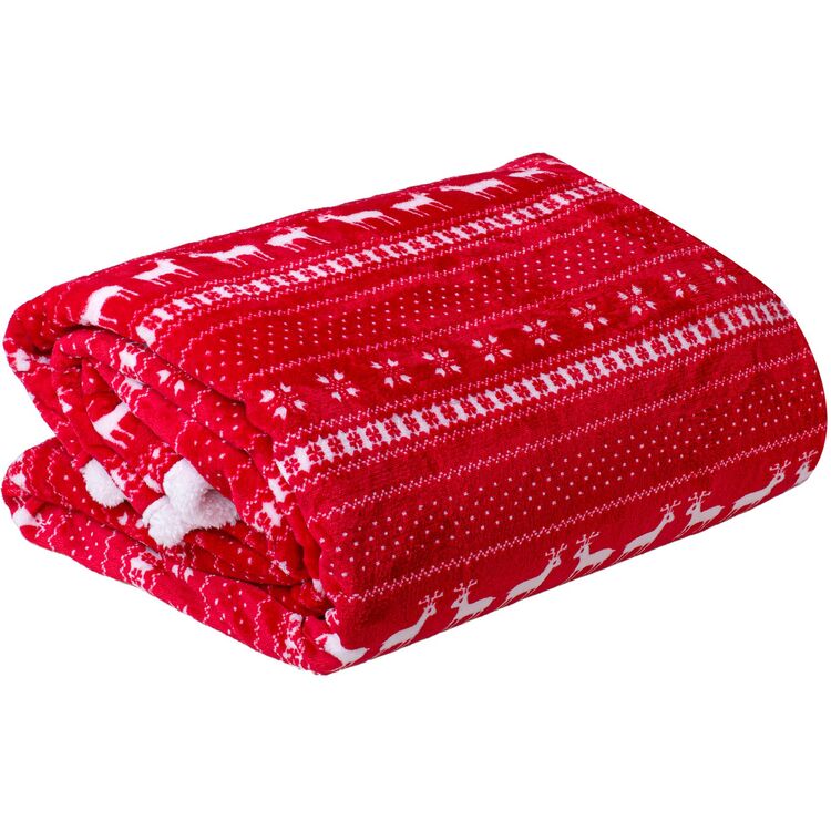 Электроодеяло Camry CR 7441 (Red/White)