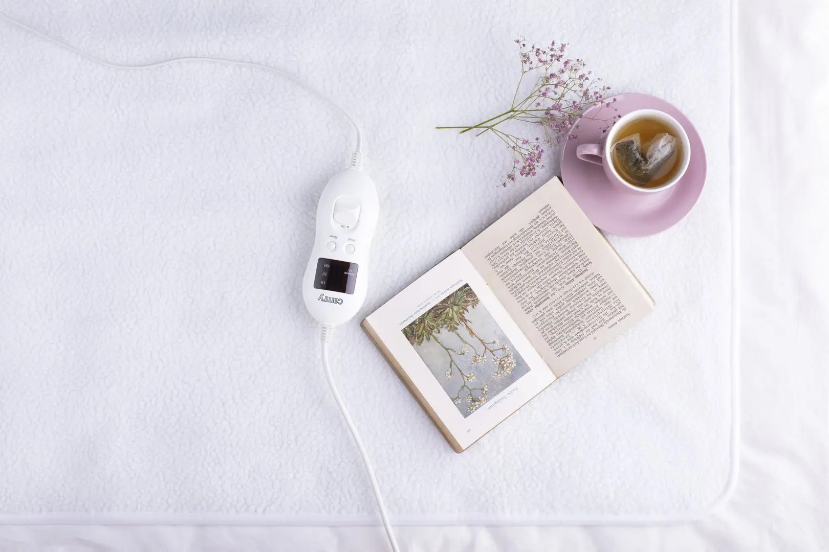 Cearsaf electric Camry CR 7422 (White)