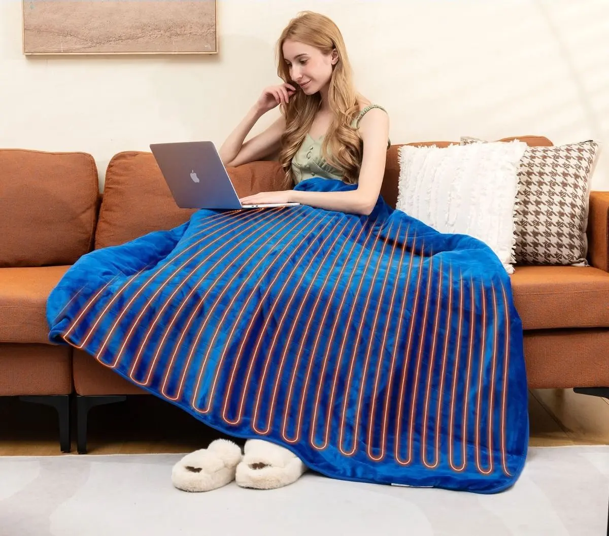 Patura electrica Costway ES10209DE-BL (Blue) - 4