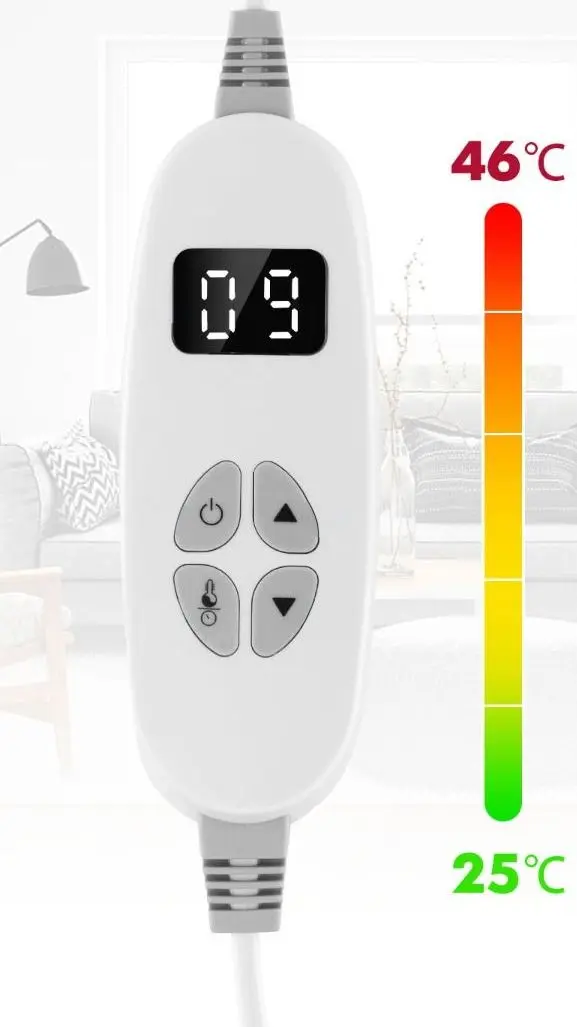 Patura electrica Costway ES10209DE-GR (Grey) - 2