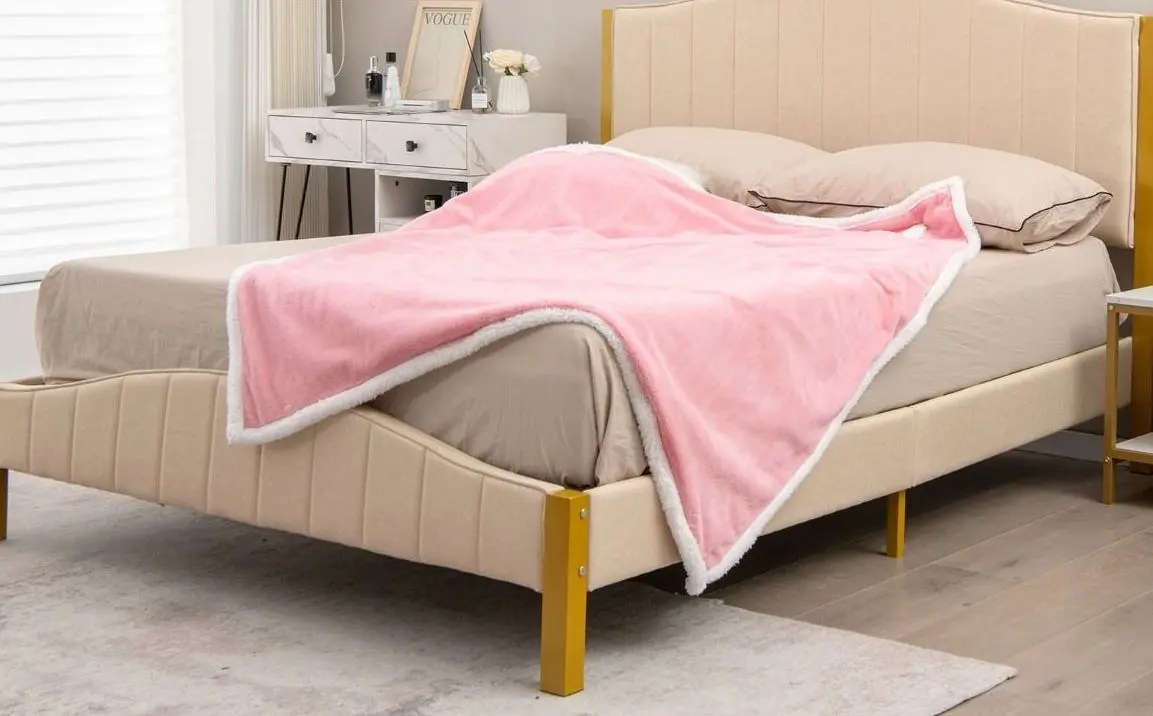 Электроодеяло Costway ES10213DE-PI (Pink) - 4