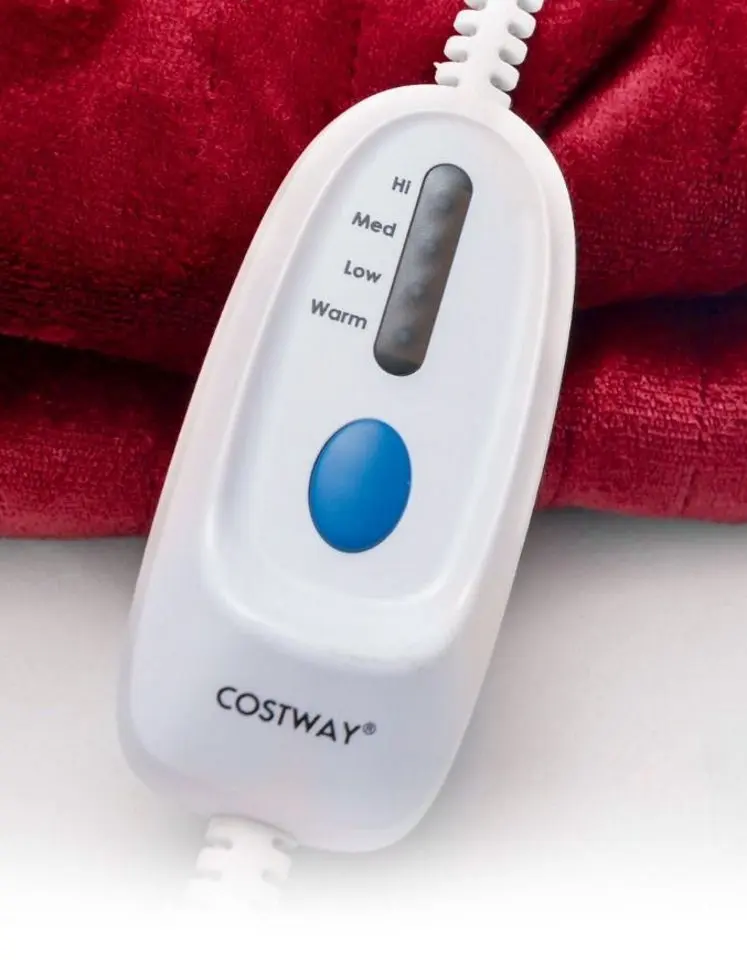 Электроодеяло Costway ES10242DE-RE (Red) - 2