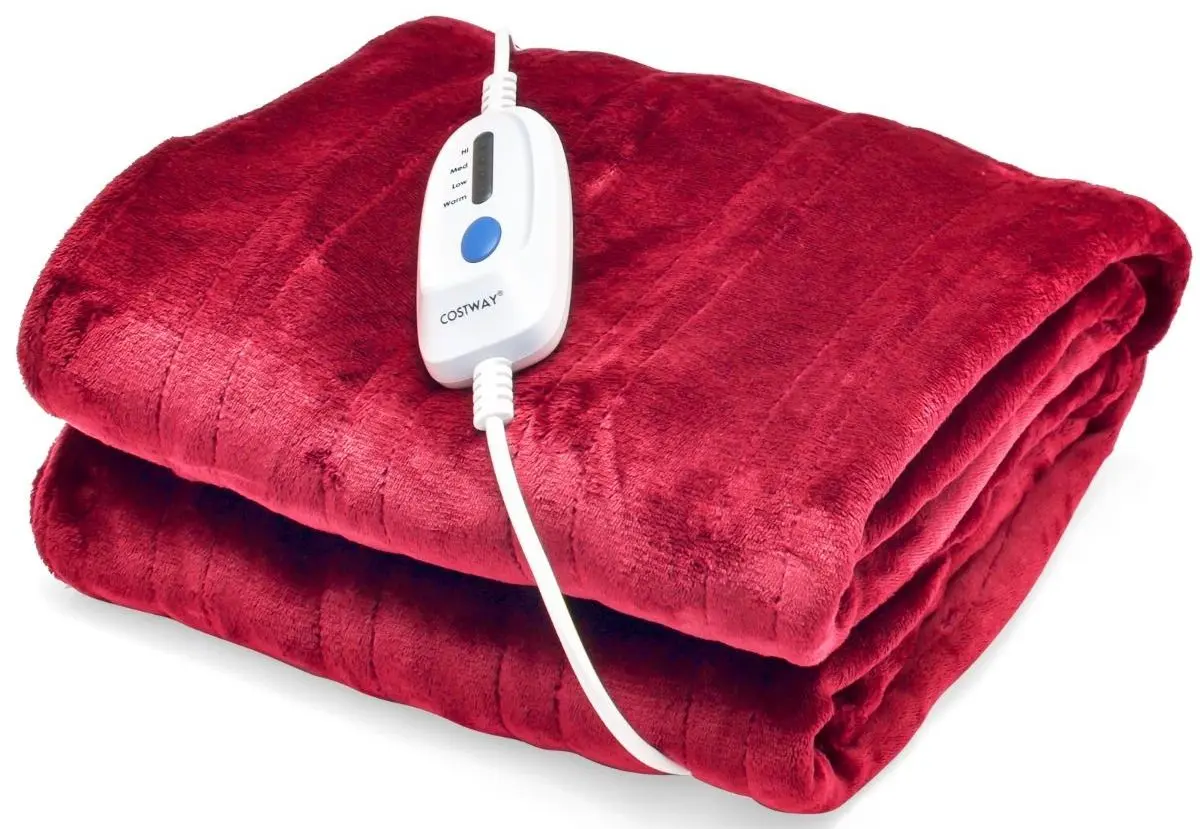 Электроодеяло Costway ES10242DE-RE (Red)