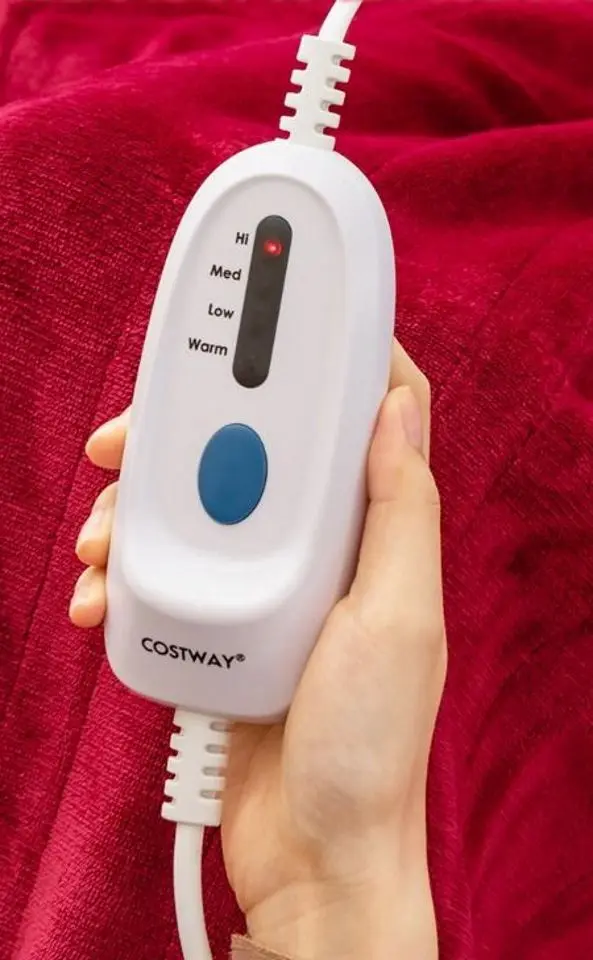 Электроодеяло Costway ES10243DE-RE (Red) - 2