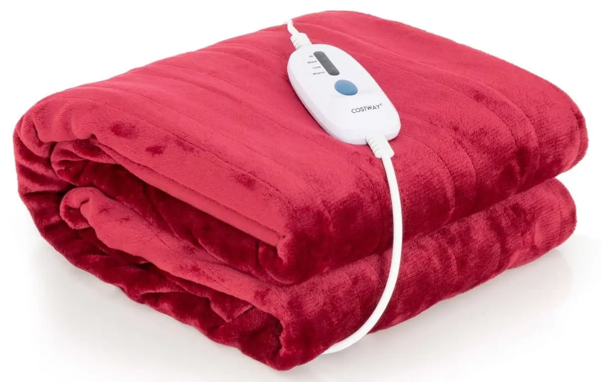 Электроодеяло Costway ES10243DE-RE (Red)