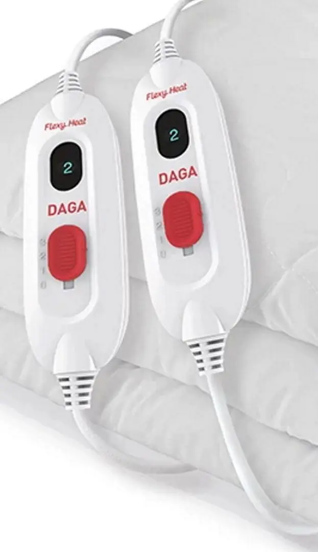 Cearsaf electric Daga CMN-236 Comfort (White/Red) - 2