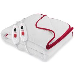 Cearsaf electric Daga CMN-236 Comfort (White/Red)