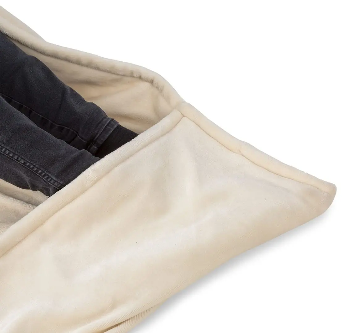 Patura electrica cu maneci Klarstein Slanket (Beige)