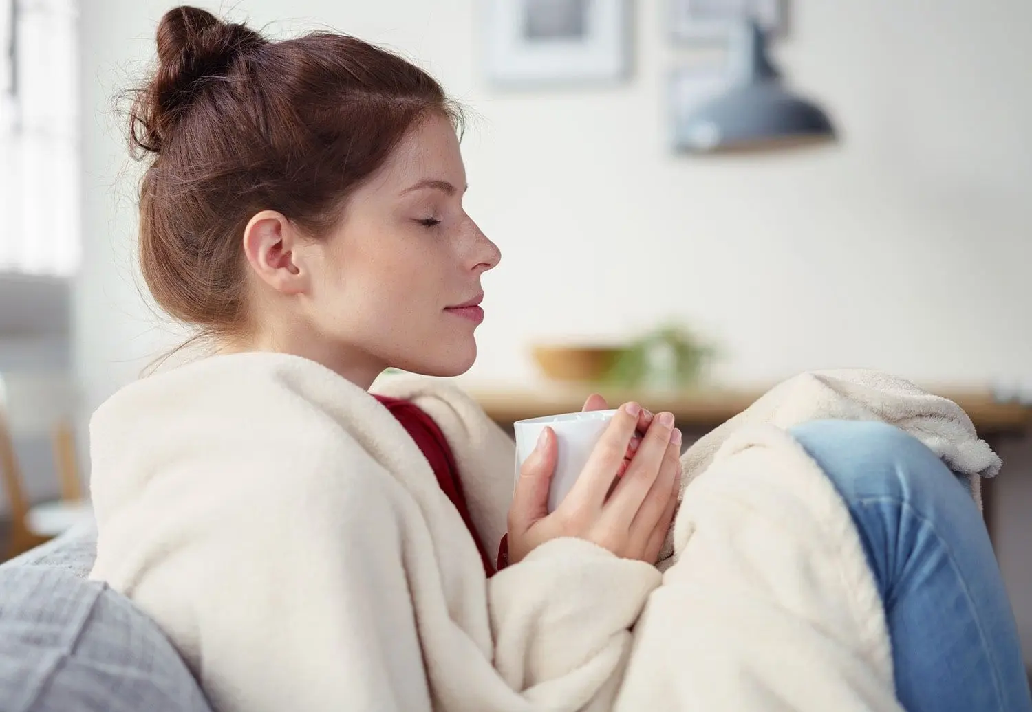 Patura electrica cu maneci Klarstein Slanket (Beige)