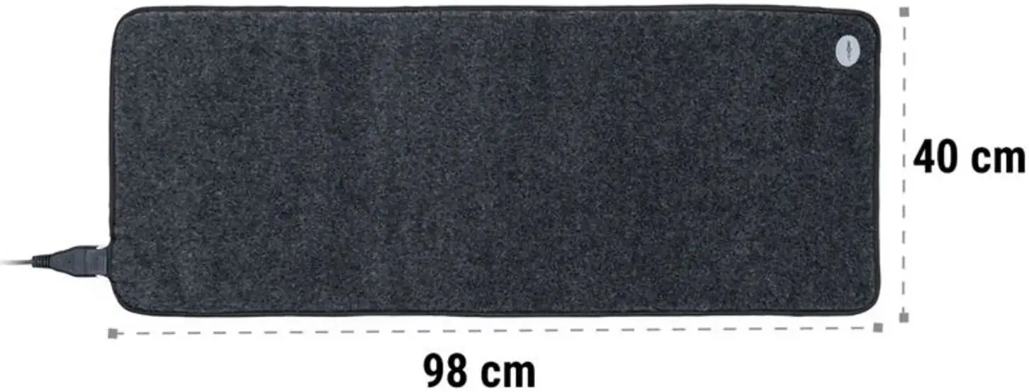 Коврик электрический OneConcept Magic DLX (Anthracite) - 2