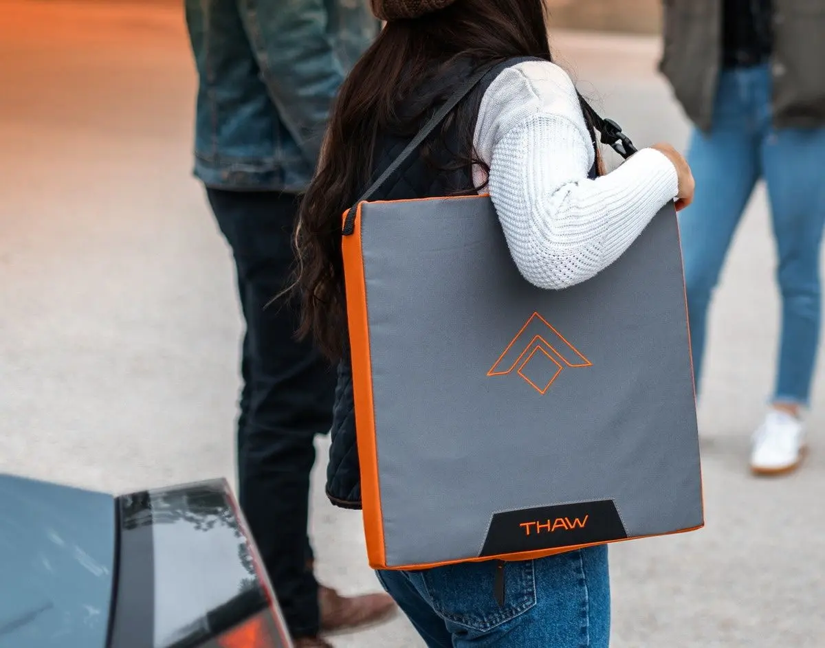 Электрогрелка-сиденье Thaw THA-BOD-0015 (Grey/Orange)