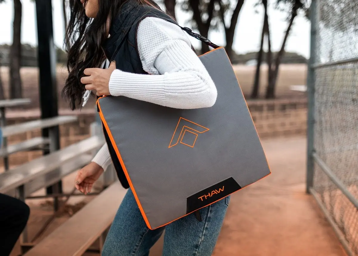 Электрогрелка-сиденье Thaw THA-BOD-0015 (Grey/Orange)