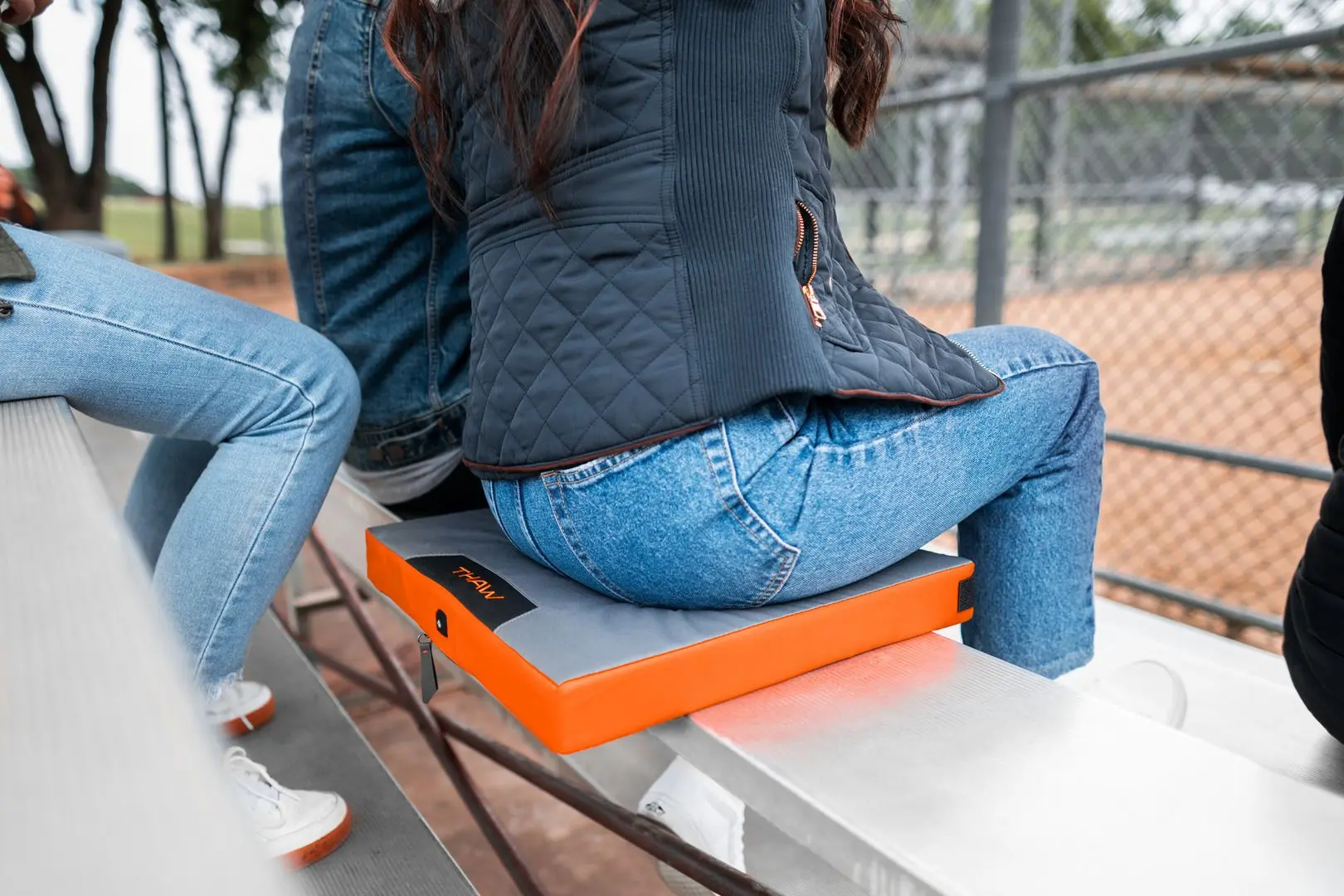 Электрогрелка-сиденье Thaw THA-BOD-0015 (Grey/Orange)