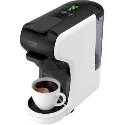 Кофемашина Adler AD 4386 (White/Black) Thumb