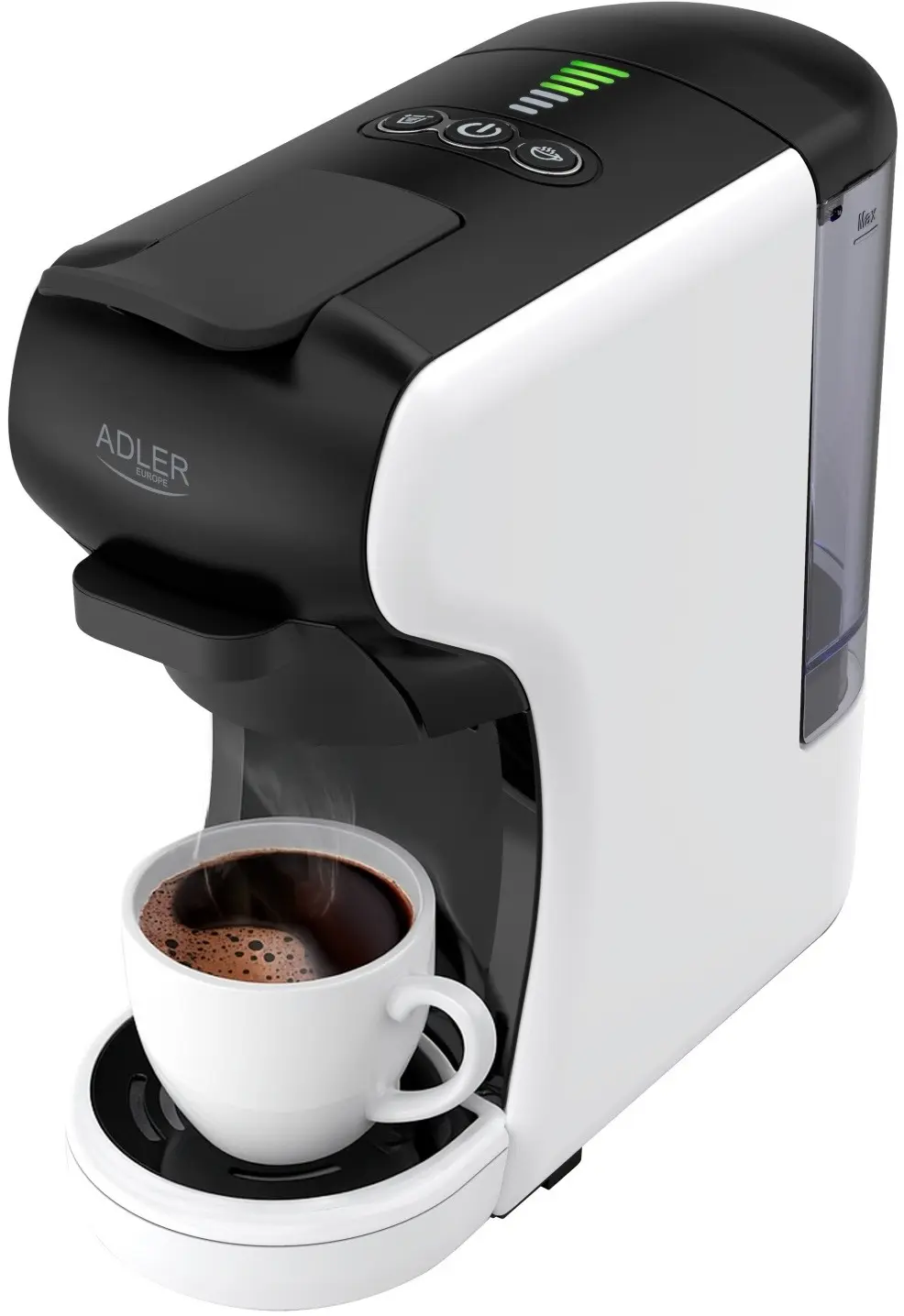 Кофемашина Adler AD 4386 (White/Black) - 12
