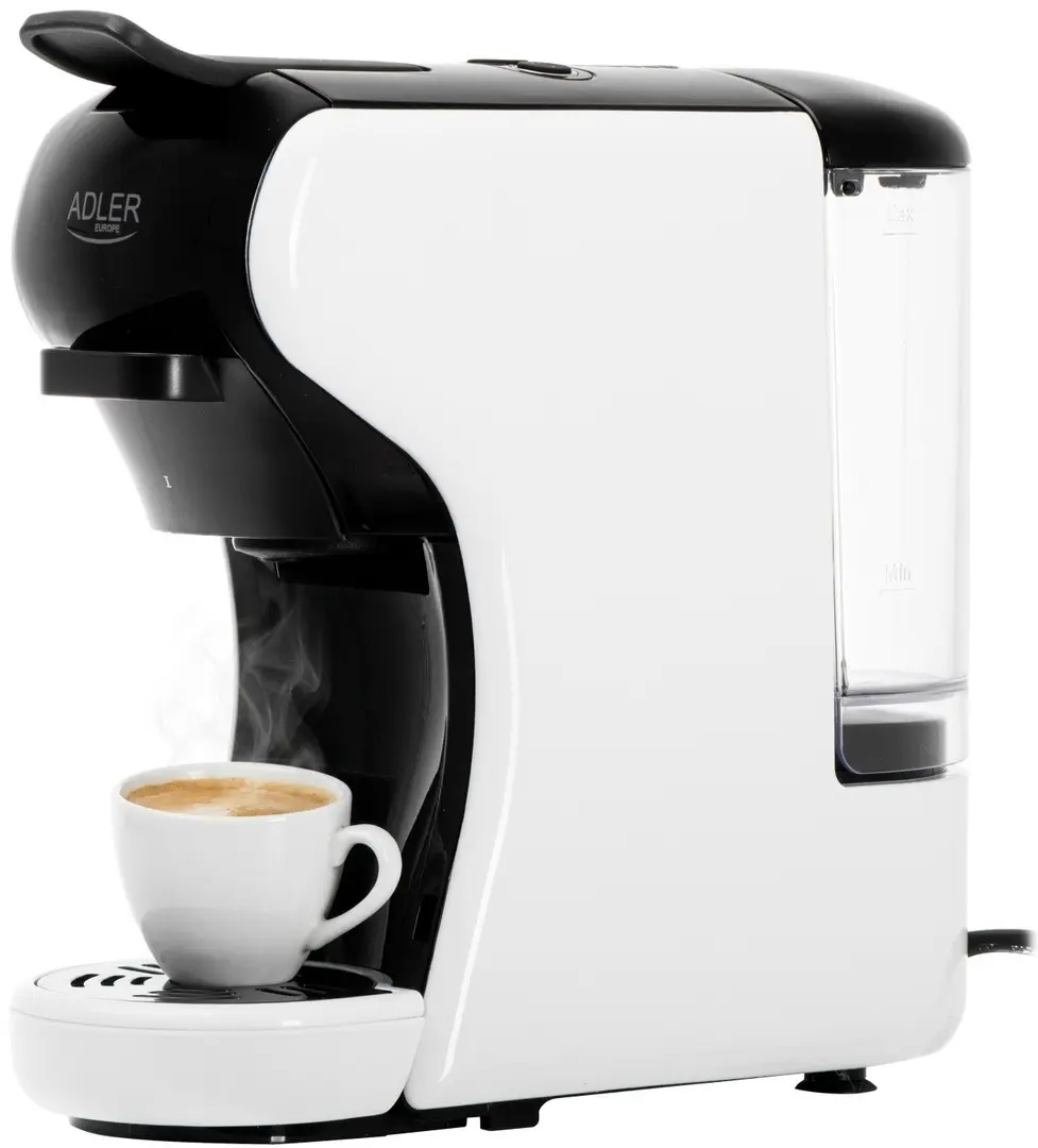 Кофемашина Adler AD 4386 (White/Black)