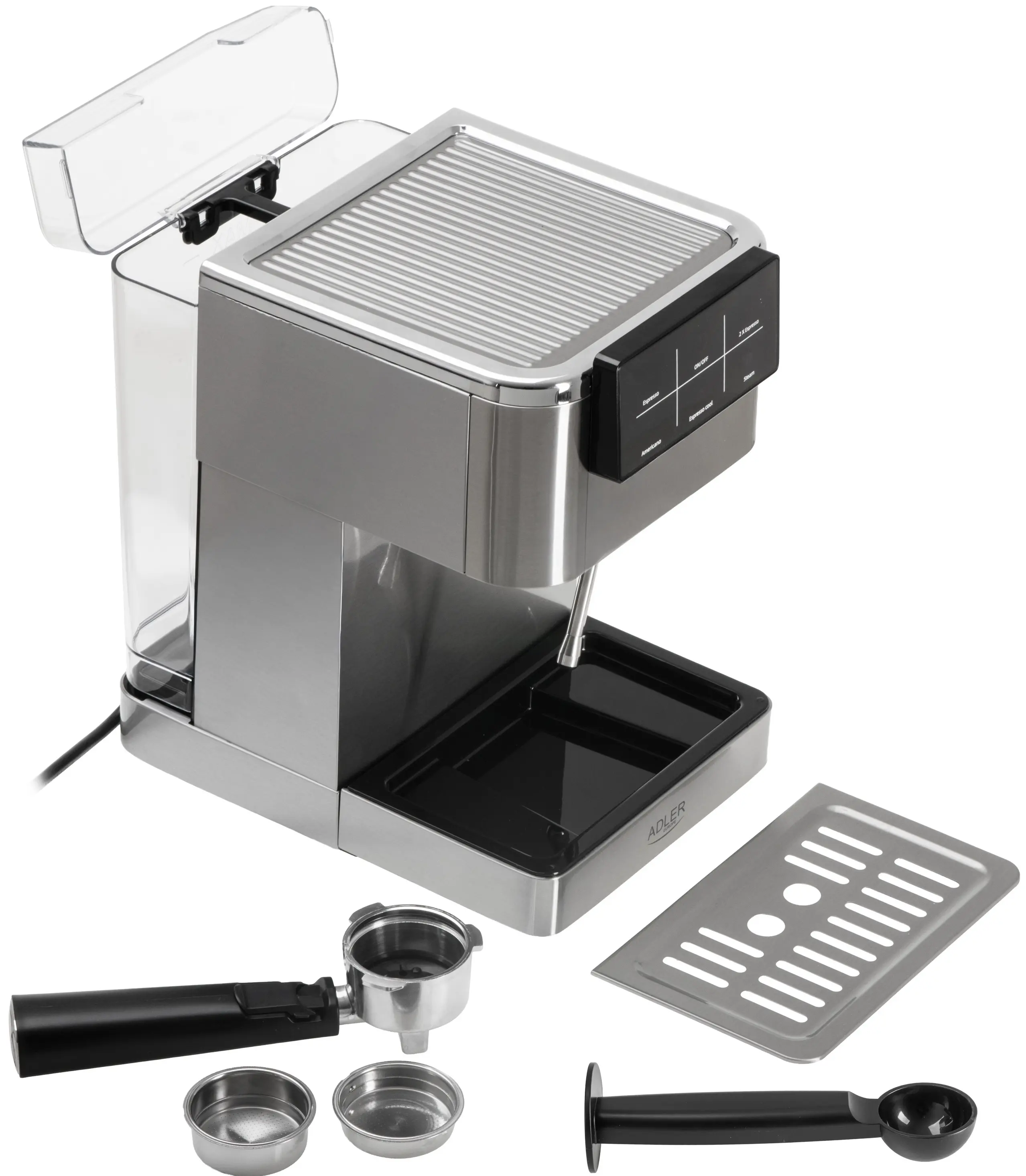 Aparat de cafea Adler AD 4390 (Inox) - 8
