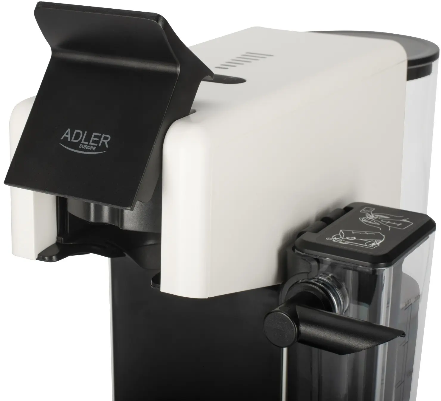 Aparat de cafea Adler AD 4391 (White/Black) - 19