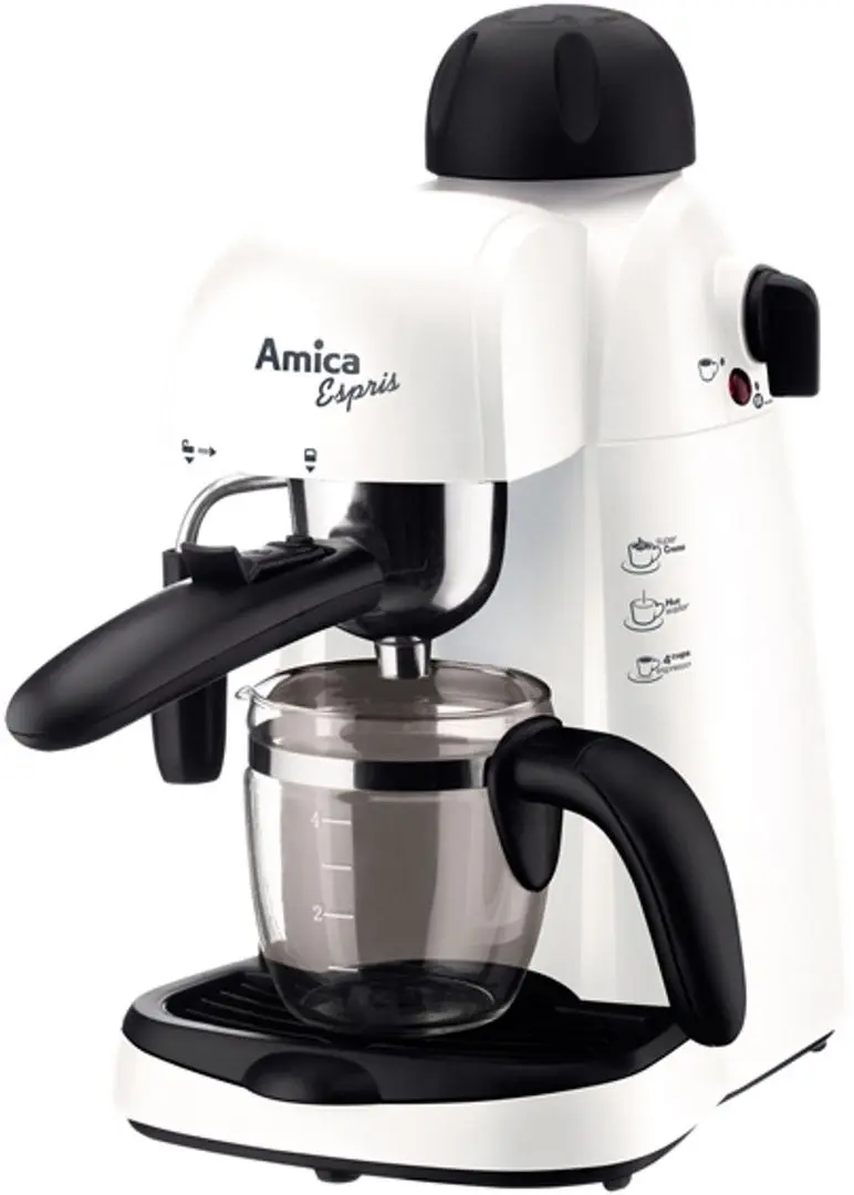 Aparat de cafea Amica Espris CD1011 (White/Black)
