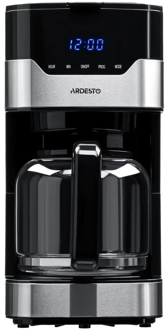 Кофеварка Ardesto FCM-D3100 (Black/Polished Steel) - 2