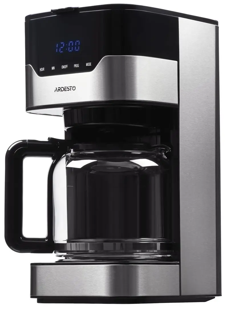 Кофеварка Ardesto FCM-D3100 (Black/Polished Steel)