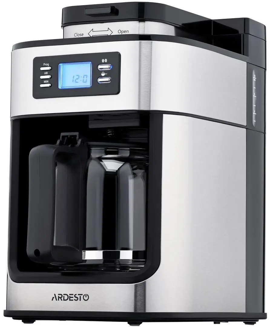 Кофеварка Ardesto YCM-D1200 (Black/Polished Steel) - 2
