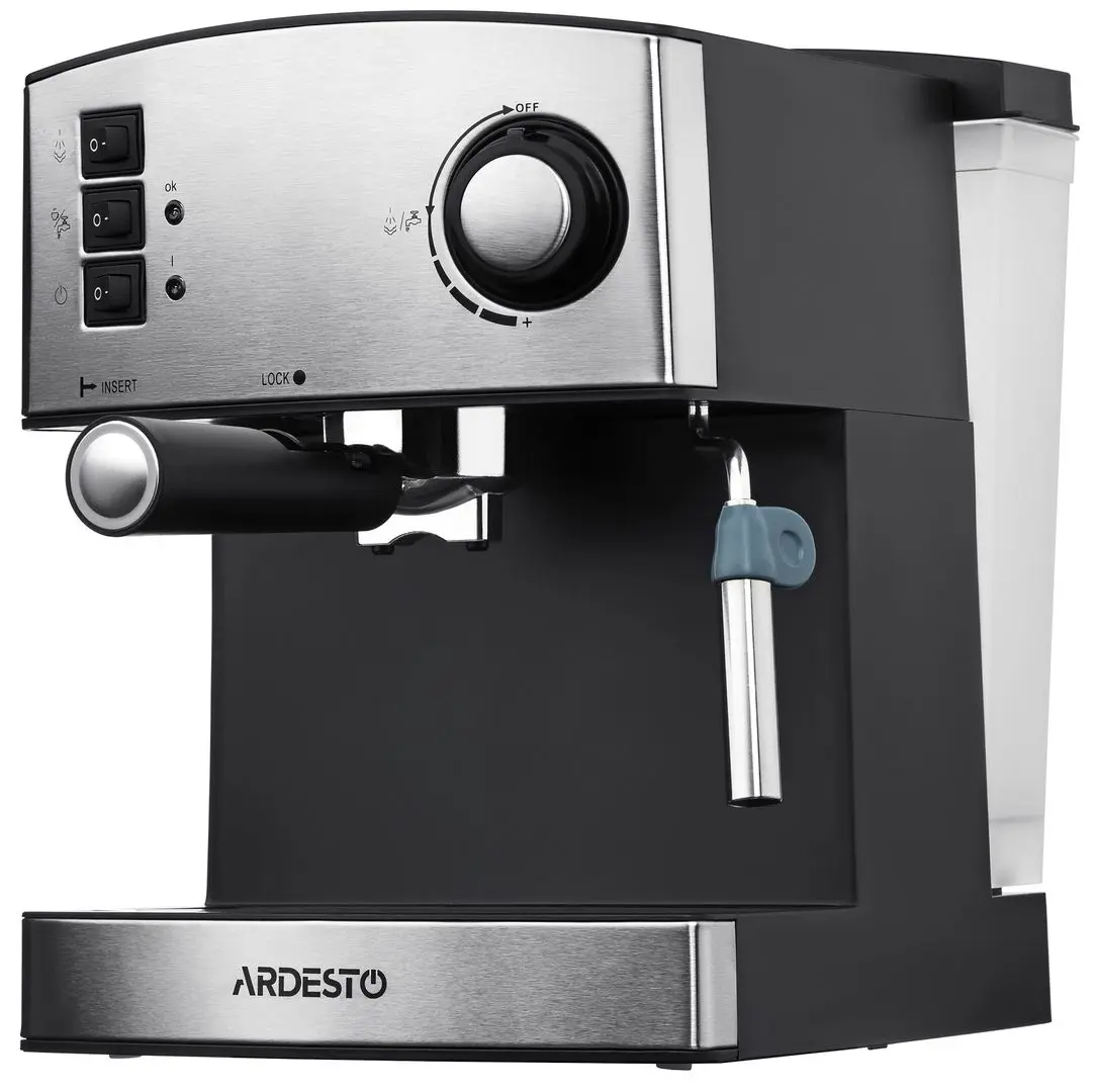 Cafetiera Ardesto YCM-E1600 (Black/Polished Steel)