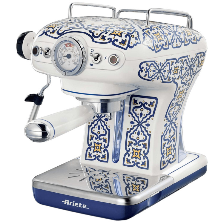 Кофемашина Ariete Capri 1389 (White/Blue)