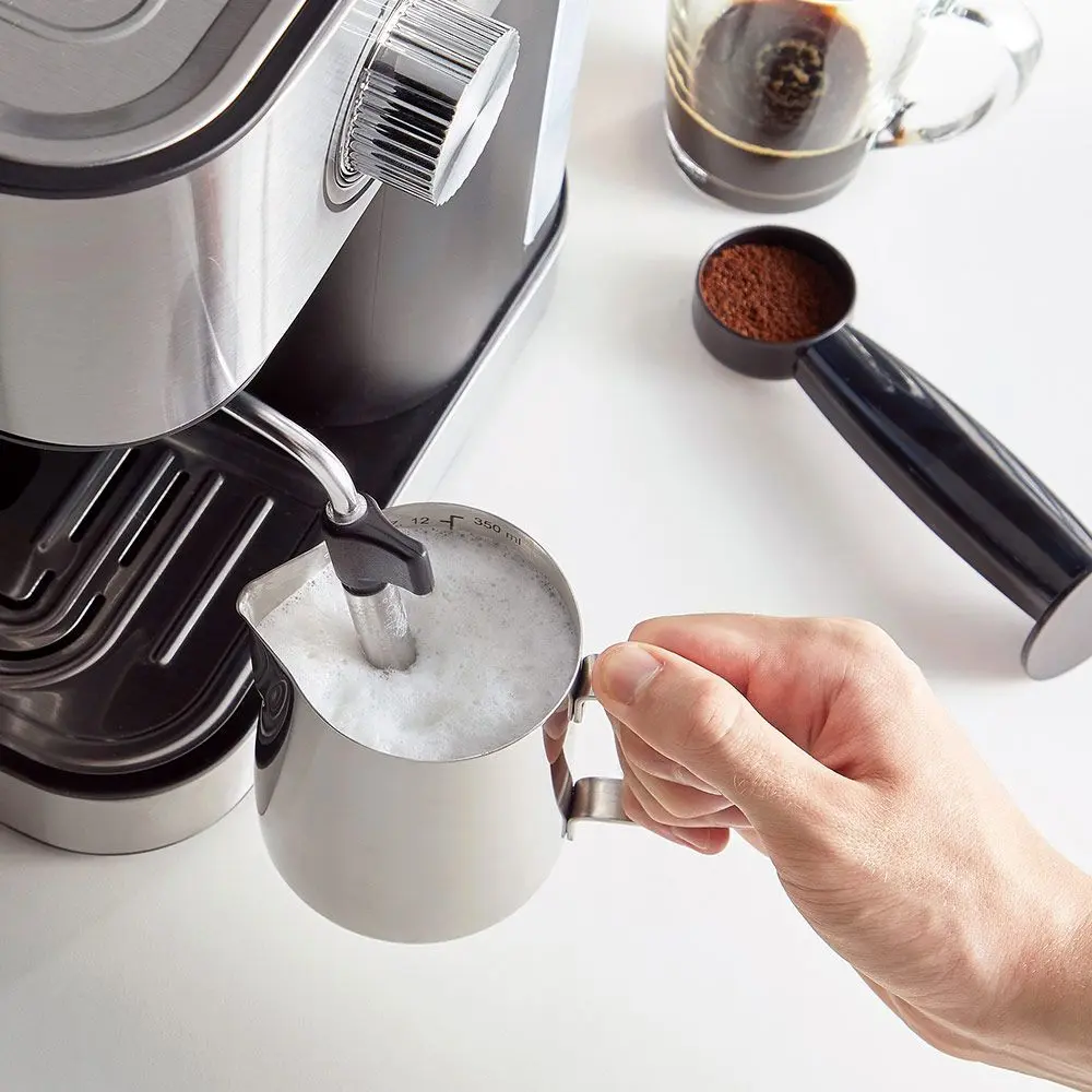 Aparat de facut cafea VonShef 2000103 (Silver/Black) - 4