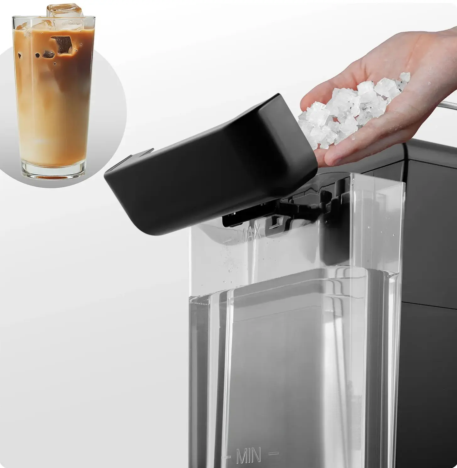 Aparat de cafea Berdsen BD-771 377100 (Black/Silver) - 4