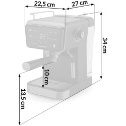 Aparat de cafea Berdsen BD-771 377100 (Black/Silver) Thumb