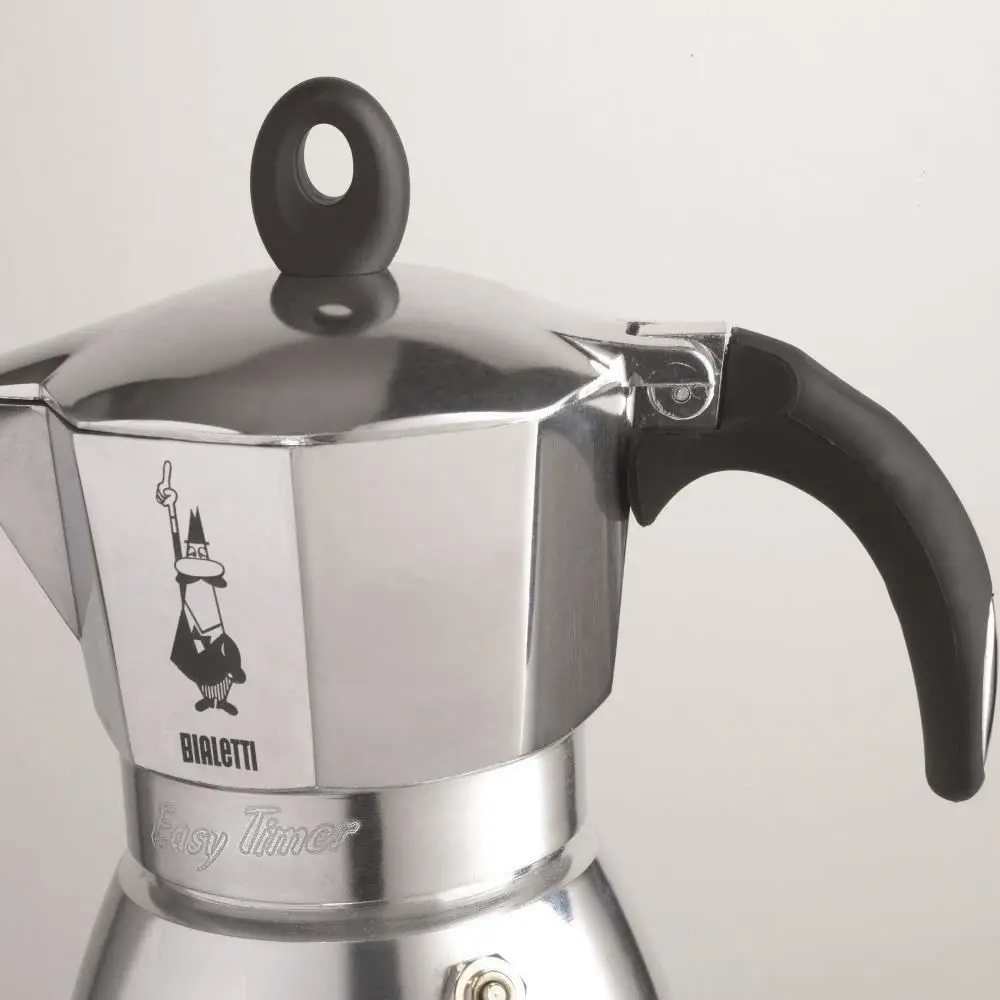 Кофеварка Bialetti EAsy Timer 6 (Silver/Black) - 2