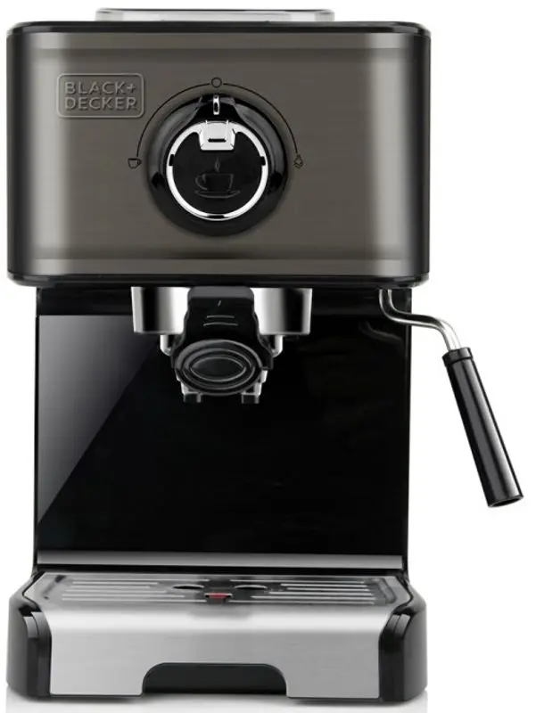 Aparat de facut cafea Black&Decker BXCO1200E (Inox/Black)
