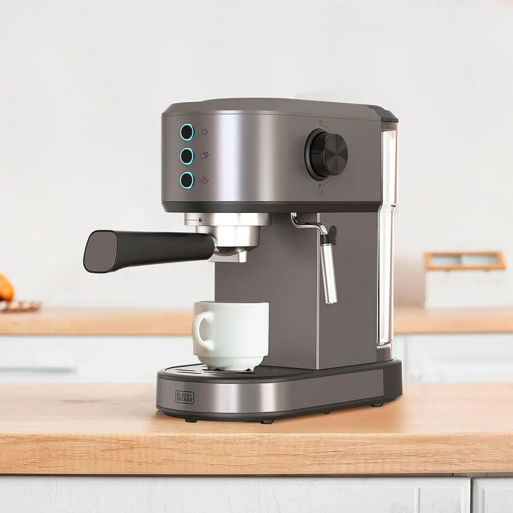 Aparat de cafea Black&Decker BXCO1350E (Silver) - 5