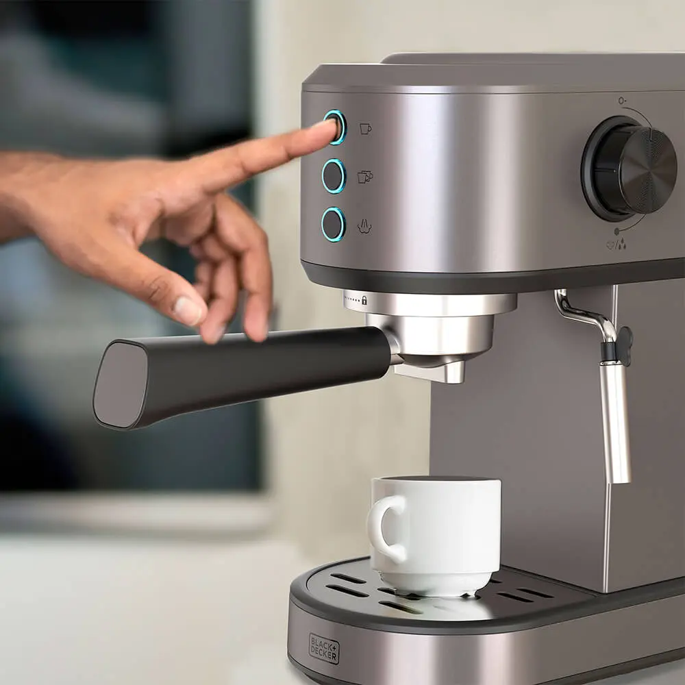 Aparat de cafea Black&Decker BXCO1350E (Silver) - 6
