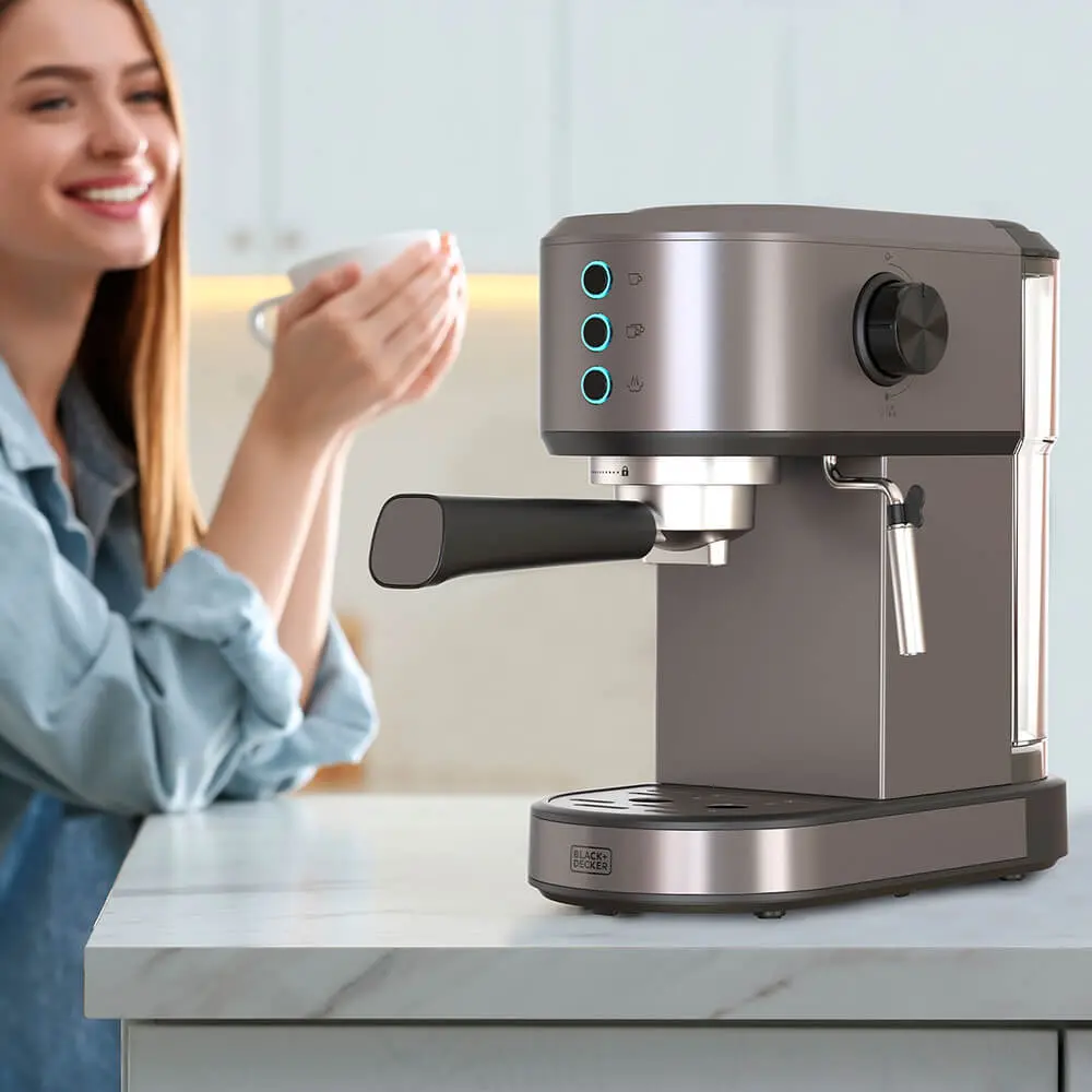 Aparat de cafea Black&Decker BXCO1350E (Silver) - 7
